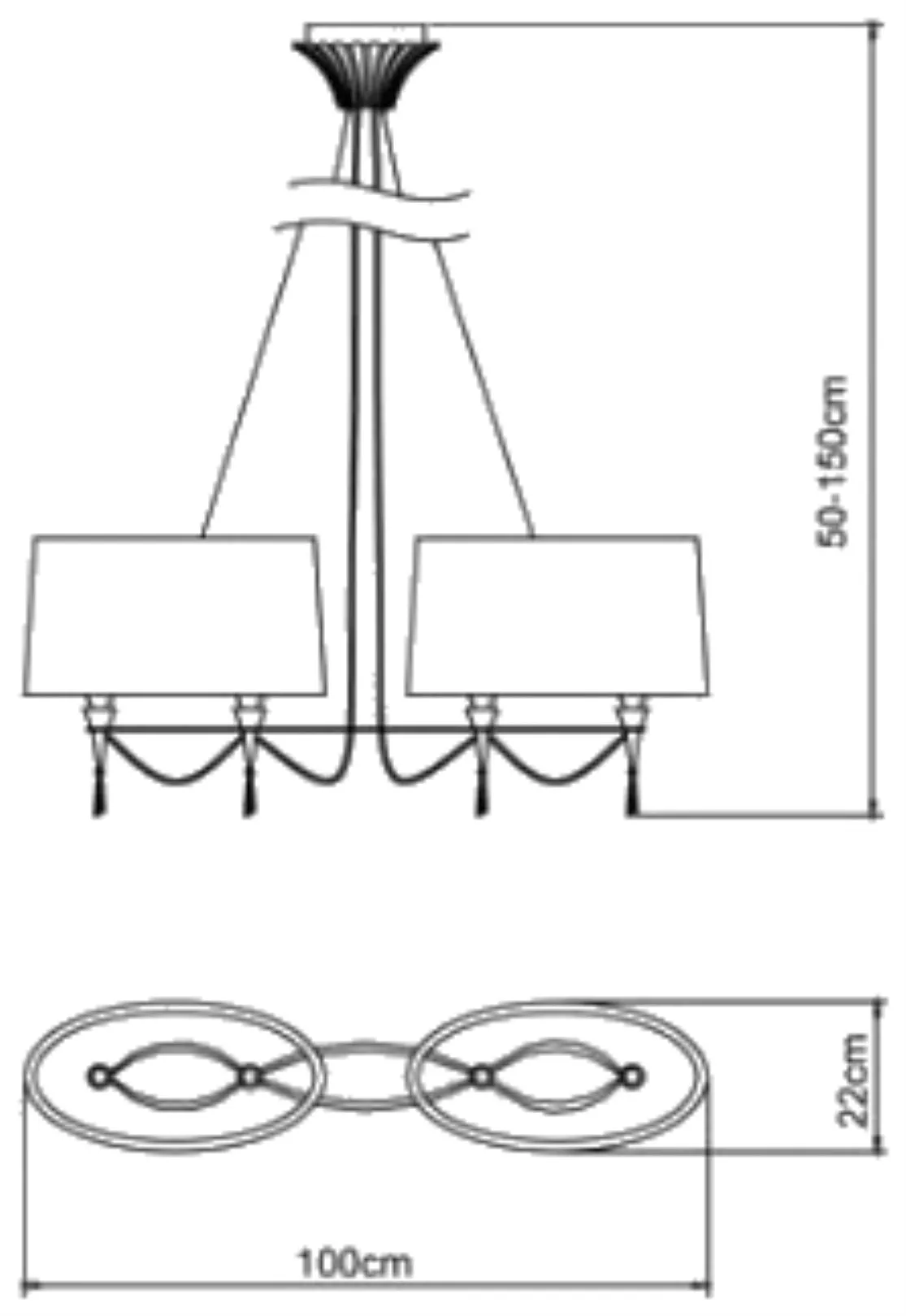 Lucca Crystal Ceiling Lights Mantra Linear Crystal Fittings